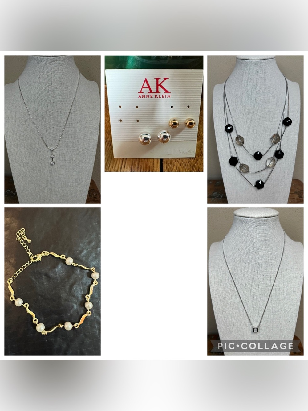 Jewelry Bundle Lot – 3 Necklaces, 1 Bracelet & 2 Earring Sets